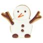 Preview: Schneemann Stockarme 7,5 cm