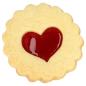 Preview: Linzer mit Herz 5 cm doppelseitig