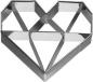 Preview: Herz Diamant 6,5 cm