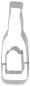 Preview: Bierflasche 8,5 cm