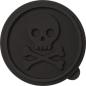 Preview: Plätzchen Stempel Totenkopf 7cm