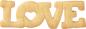 Preview: LOVE Schriftzug 11 cm