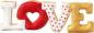 Preview: LOVE Schriftzug 11 cm