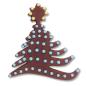Preview: Tannenbaum mit Stern 11 cm