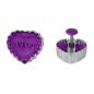 Preview: Herz Love mit Auswerfer 6 cm