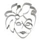 Preview: Venezianische Maske 10 cm
