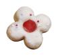 Preview: Linzer 4er Rosette mit Auswerfer 4 cm