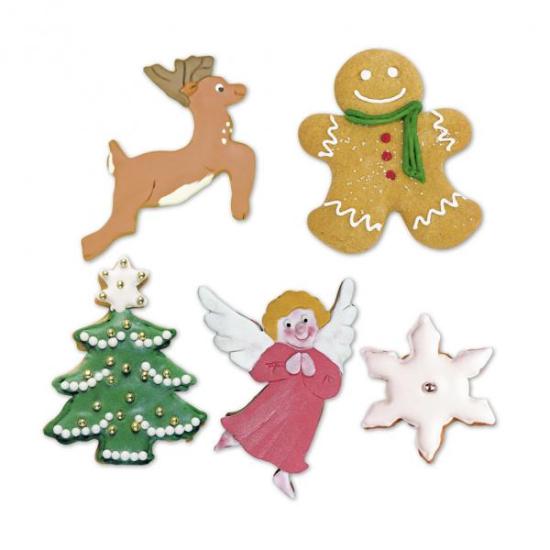 Weihnachtsbäckerei Set 5 tlg