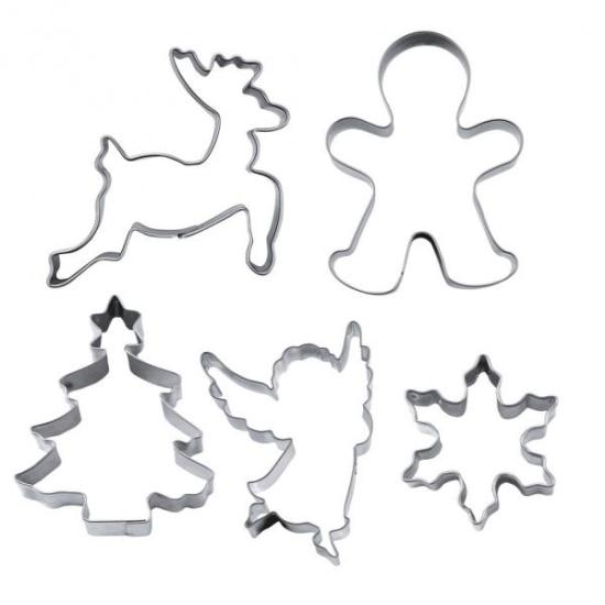 Weihnachtsbäckerei Set 5 tlg