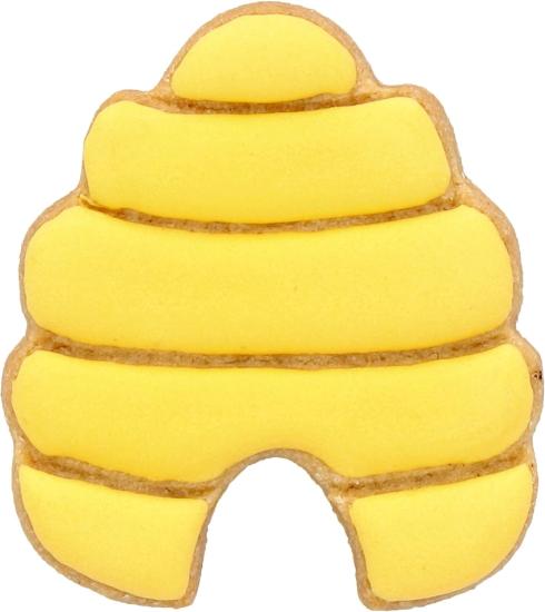 Bienenstock 6 cm mit Prägung