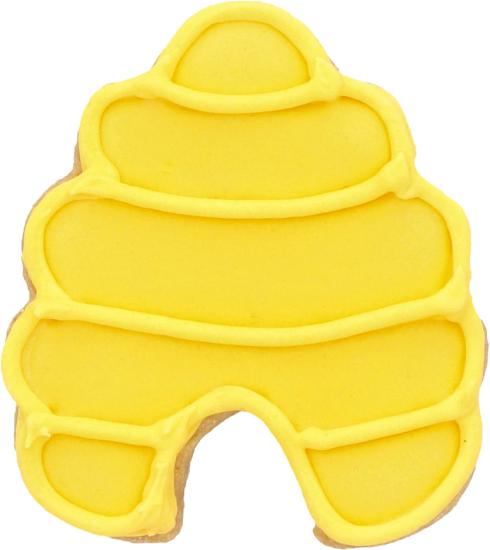 Bienenstock 6 cm mit Prägung