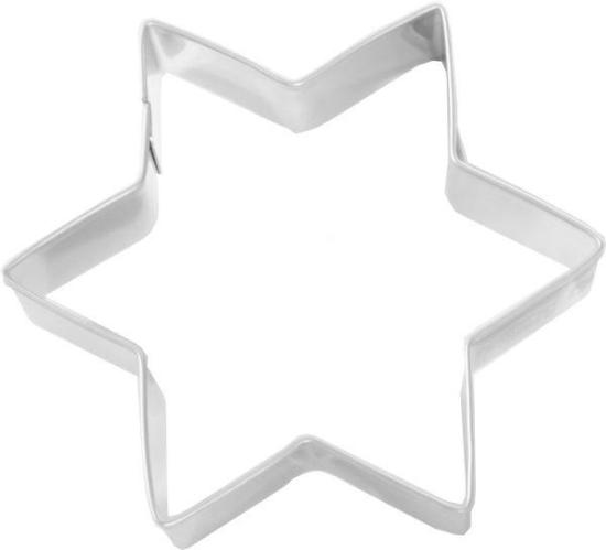 Stern 6 zackig 8 cm