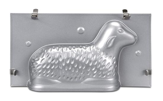 Osterlamm 3D Metall Backform 27 cm Städter