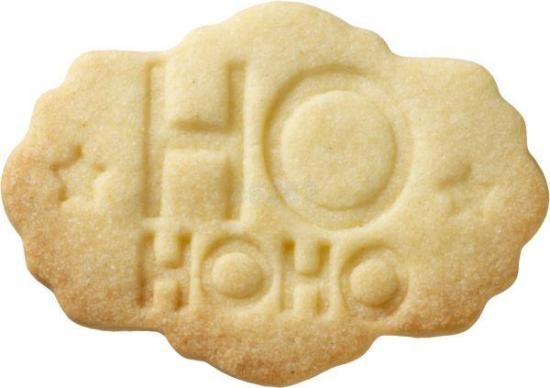 Plätzchen Stempel HOHOHO
