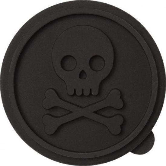 Plätzchen Stempel Totenkopf 7cm