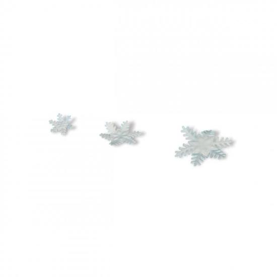 Schneeflocke - mit Auswerfer - Set, 3-tlg