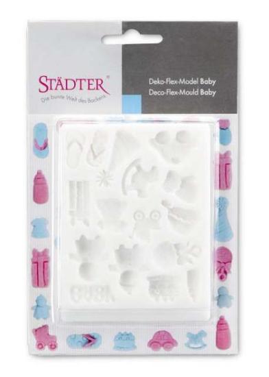 Deko Flex Model Baby 16er Reliefform