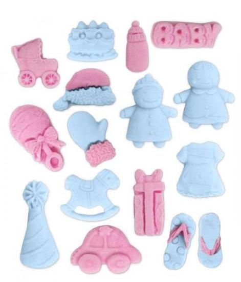Deko Flex Model Baby 16er Reliefform