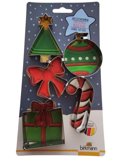 klassisch Weihnachsbäckerei Set 5-teilig