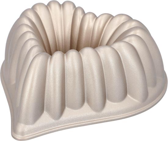 Gugelhupf Contoura Herz ca. 28 cm Aluguss
