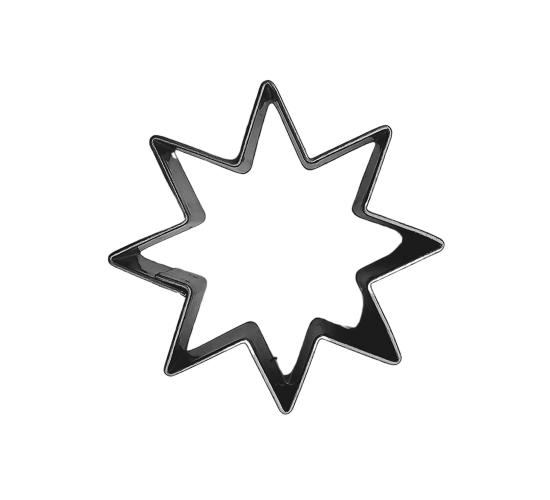 Stern 8 zackig 4 cm