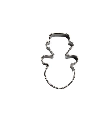 Schneemann mit Hut 3 cm