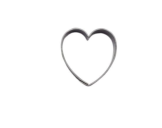 Herz bauchig 3 cm