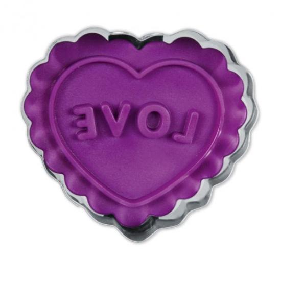 Herz Love mit Auswerfer 6 cm