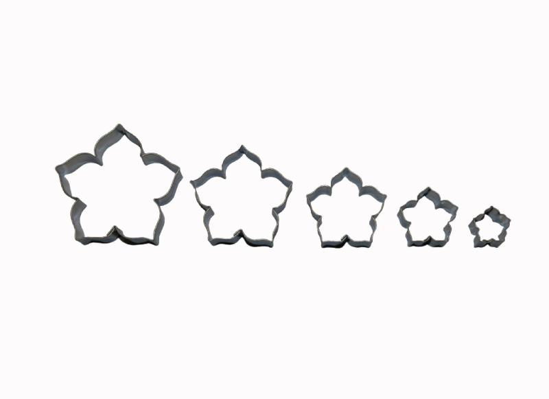 Blüten Lilie Set 5-teilig