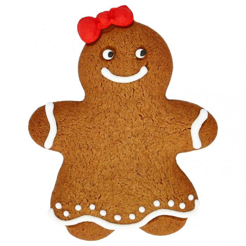 Gingerwoman klein 8 cm