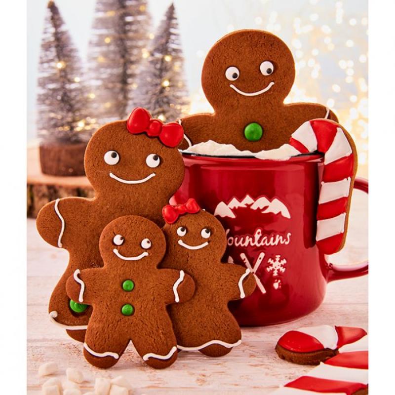 Gingerwoman klein 8 cm