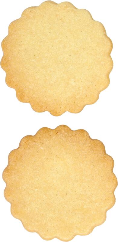 Linzer mit 3 Löchern 10cm XXL doppelseitig