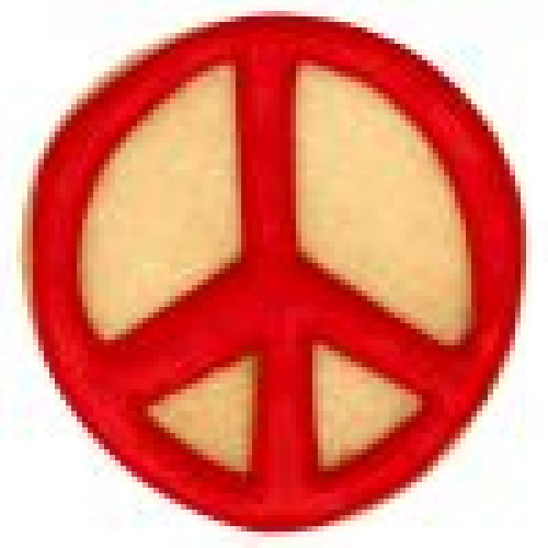 Peace 6 cm