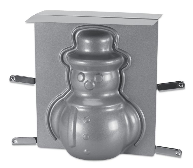 3D Backform Metall Schneemann Städter we love baking
