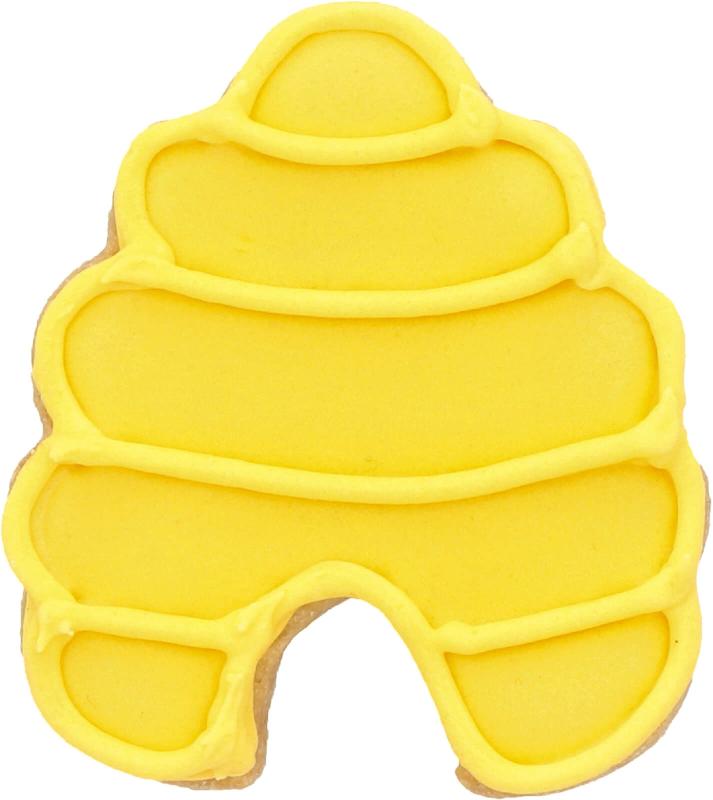 Bienenstock 6 cm mit Prägung