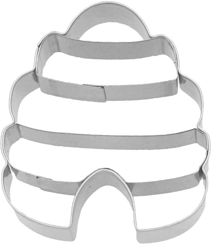 Bienenstock 6 cm mit Prägung