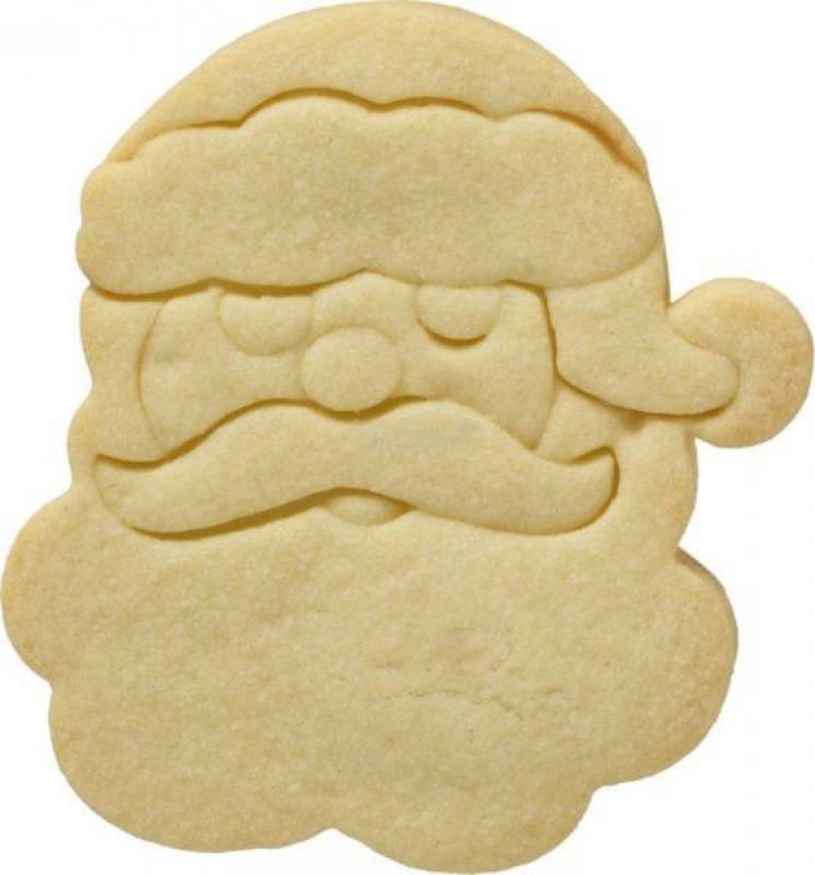 XXL Weihnachtsmann Gesicht 18,5 cm