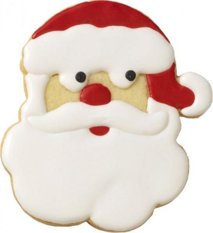 XXL Weihnachtsmann Gesicht 18,5 cm