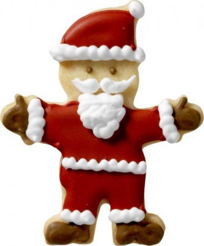 Knuddelkeks Weihnachtsmann 8,5 cm