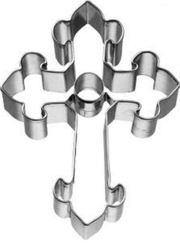 Kreuz Lilie 8 cm