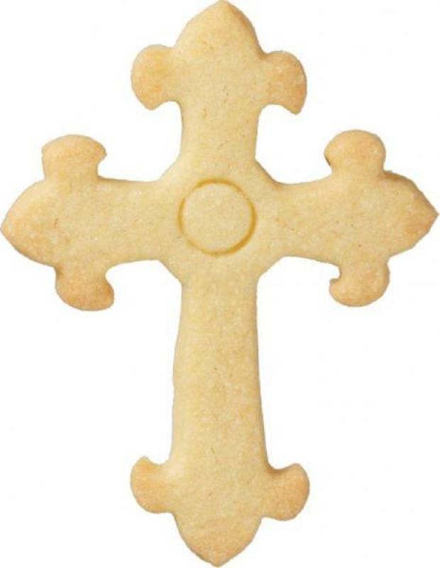Kreuz Lilie 8 cm