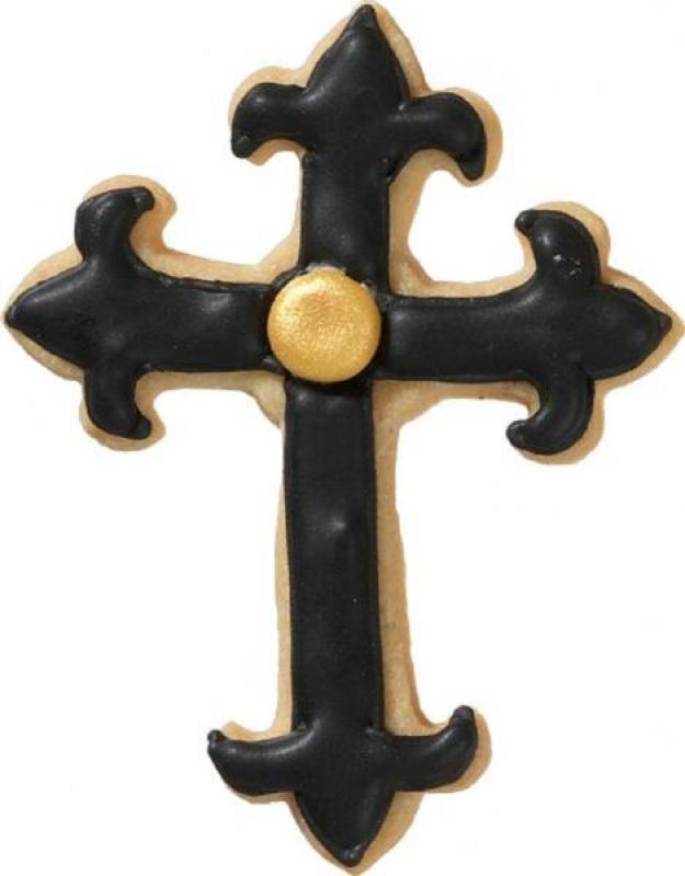 Kreuz Lilie 8 cm
