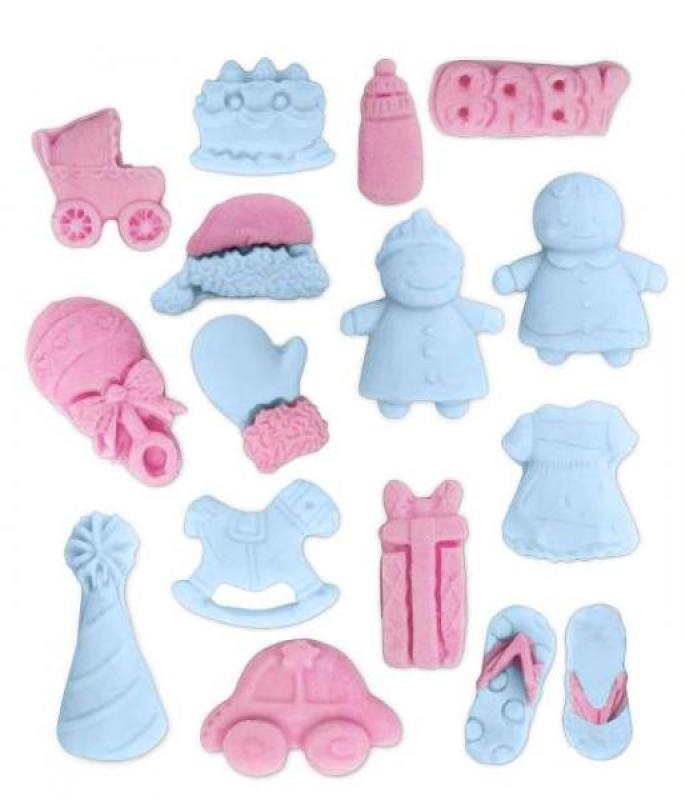 Deko Flex Model Baby 16er Reliefform