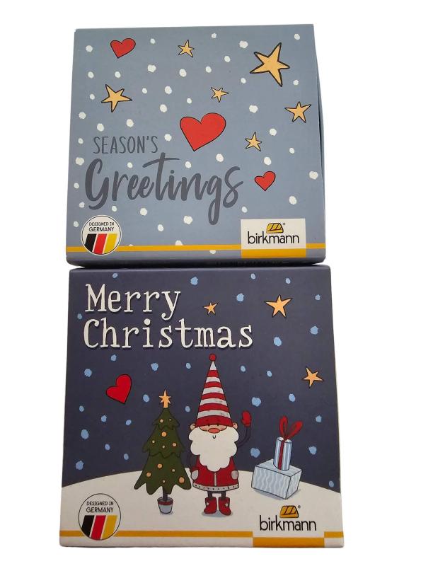 Herz Weihnachtsgruß Geschenkbox