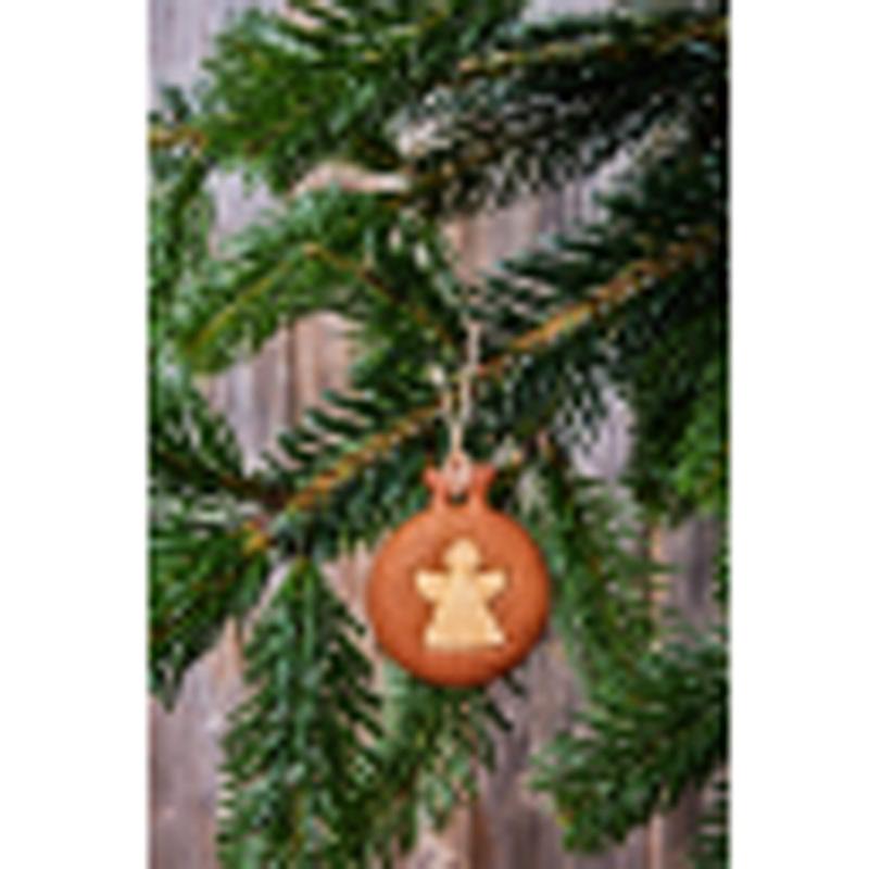 Christbaumkugel mit Engel