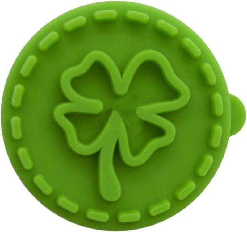 Mini Plätzchen Stempelscheiben Set Marienkäfer & Kleeblatt 5 cm