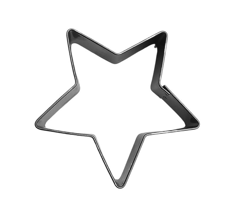 Stern 5-zackig 4,5 cm