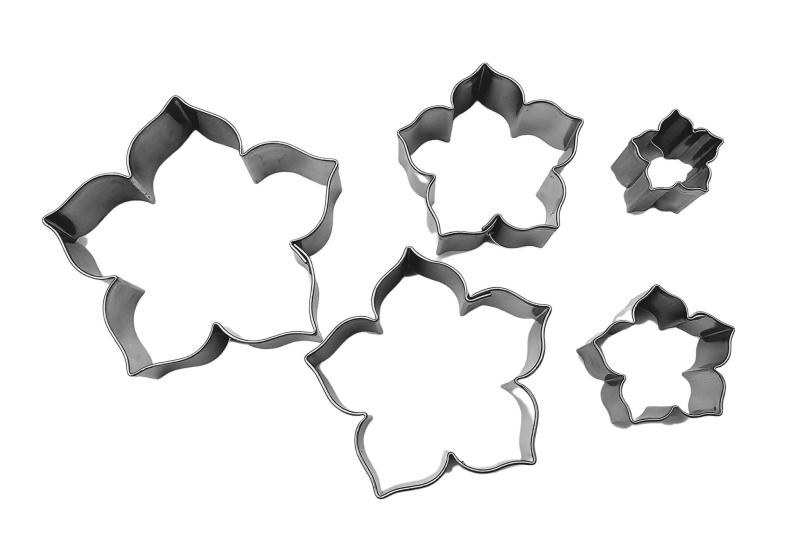 Blüten Lilie Set 5-teilig