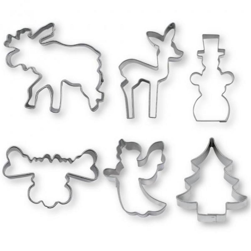 Weihnachtsbäckerei Set 6-tlg.