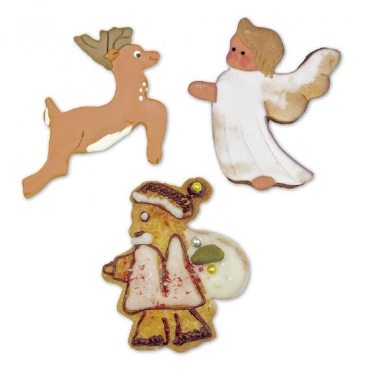 Weihnachtsbäckerei Set 4 tlg